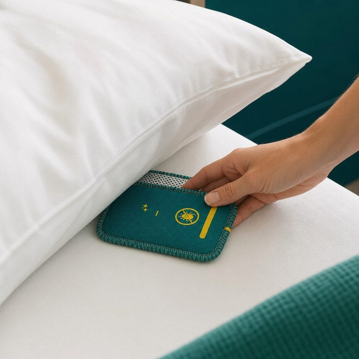 Place CaptureCard near pillow zone