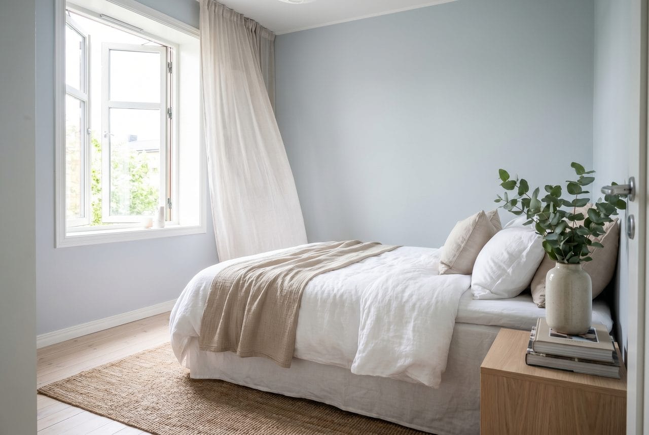 A fresh, clean bedroom — the new baseline