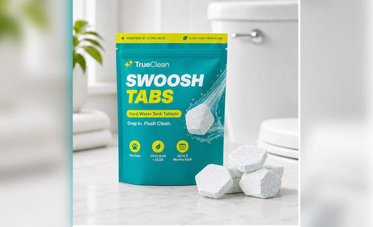 TrueClean Swoosh Tabs article hero packaging